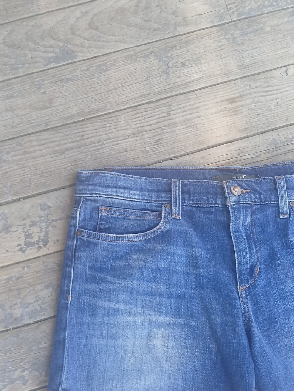 Joe's Jeans Classic Blue Jean Shorts - Picture 2 of 7